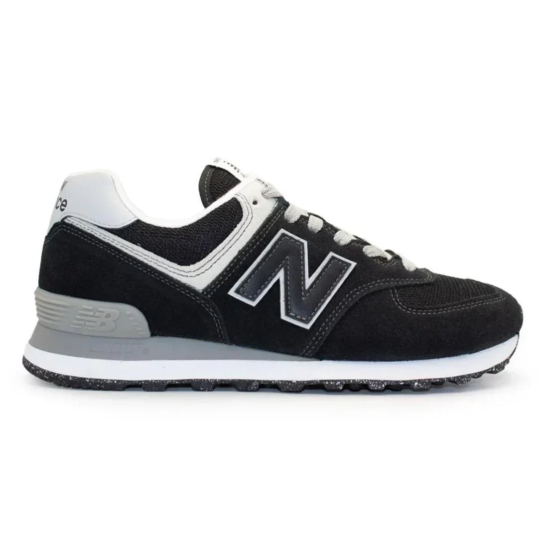 New Balance 574 - Black with white