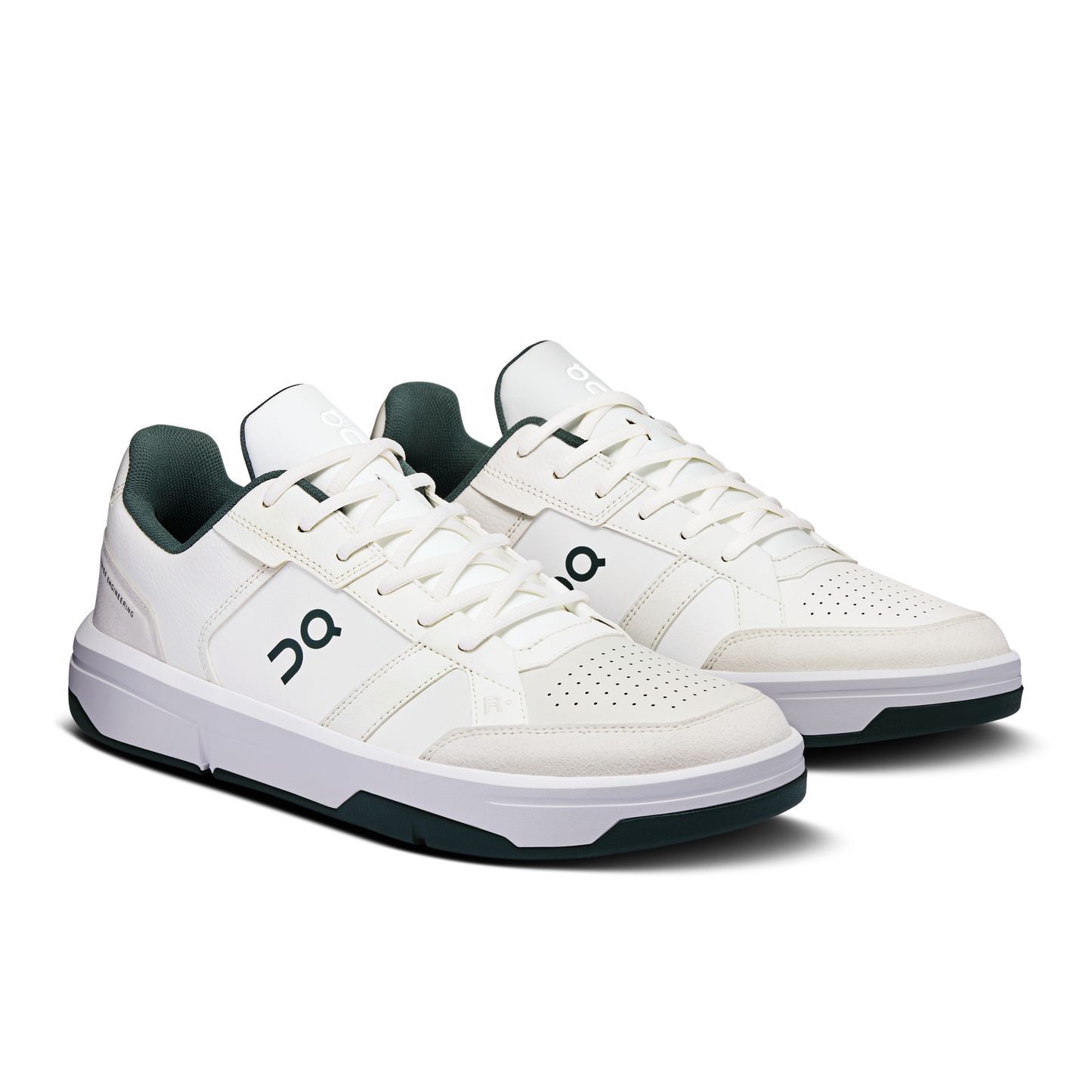 On THE ROGER Clubhouse - White | Evergreen