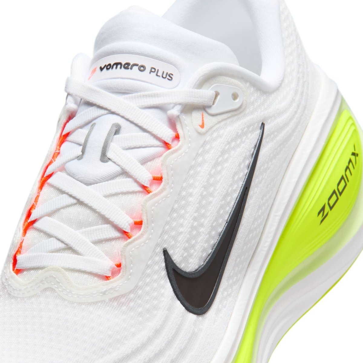 Nike Vomero Plus - White/Black-Volt