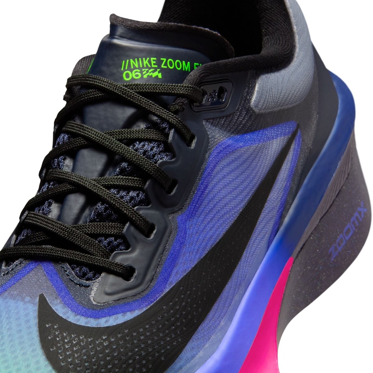 Nike Zoom Fly 6 Glam - Dark Obsidian/Black/Racer Blue