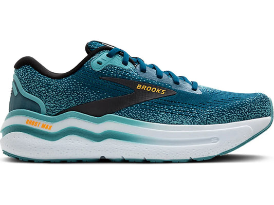 Brooks Ghost Max 2 - Moroccan Blue / Aqua / Orange Pop