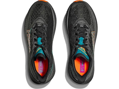 HOKA Mach 6 - Black / Electric Tangerine