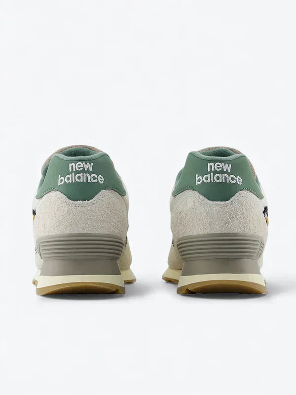 New Balance 574 - Calcium with New Spruce