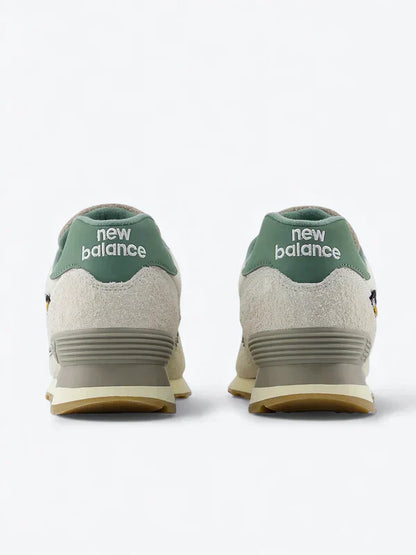 New Balance 574 - Calcium with New Spruce