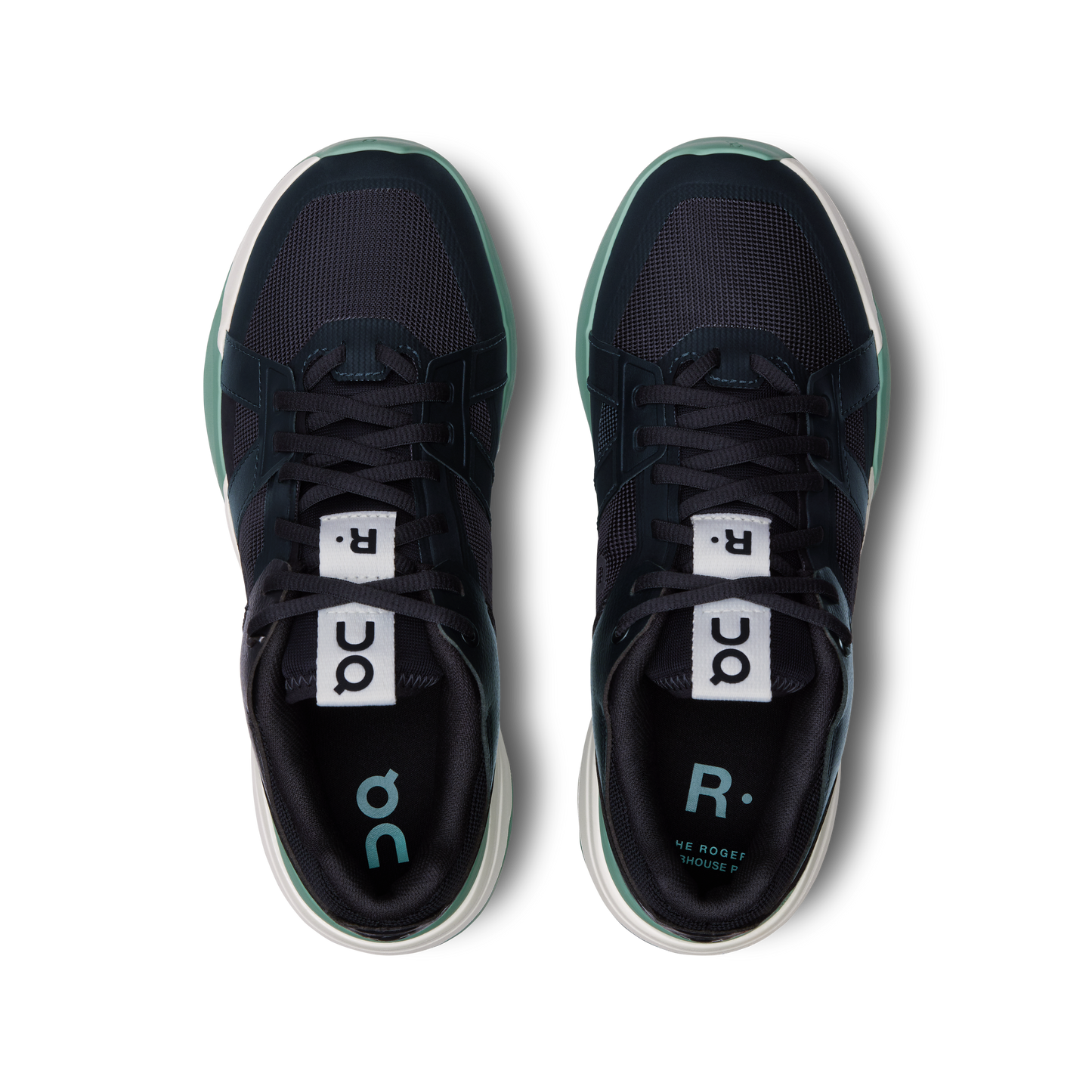 On THE ROGER Clubhouse Pro - Black | Green
