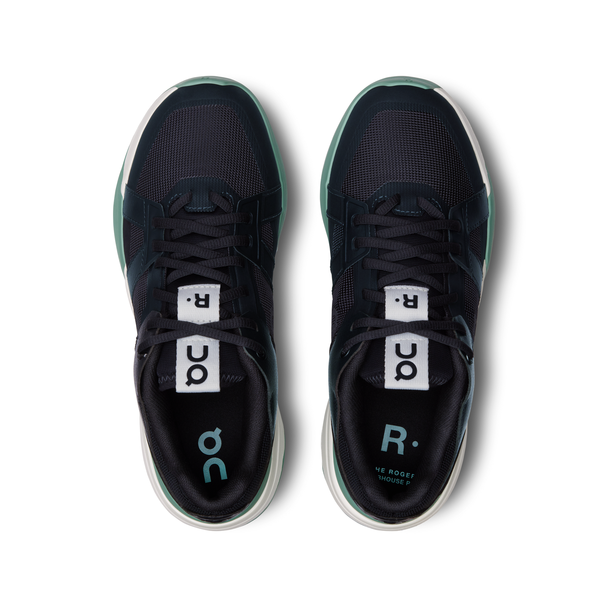On THE ROGER Clubhouse Pro - Black | Green