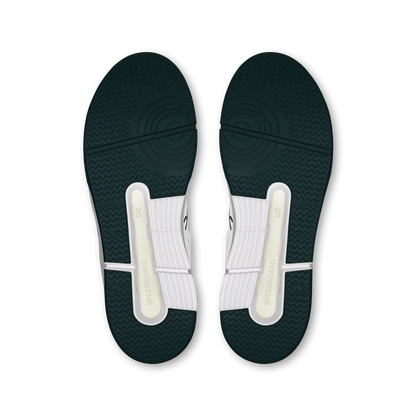 On THE ROGER Clubhouse - White | Evergreen