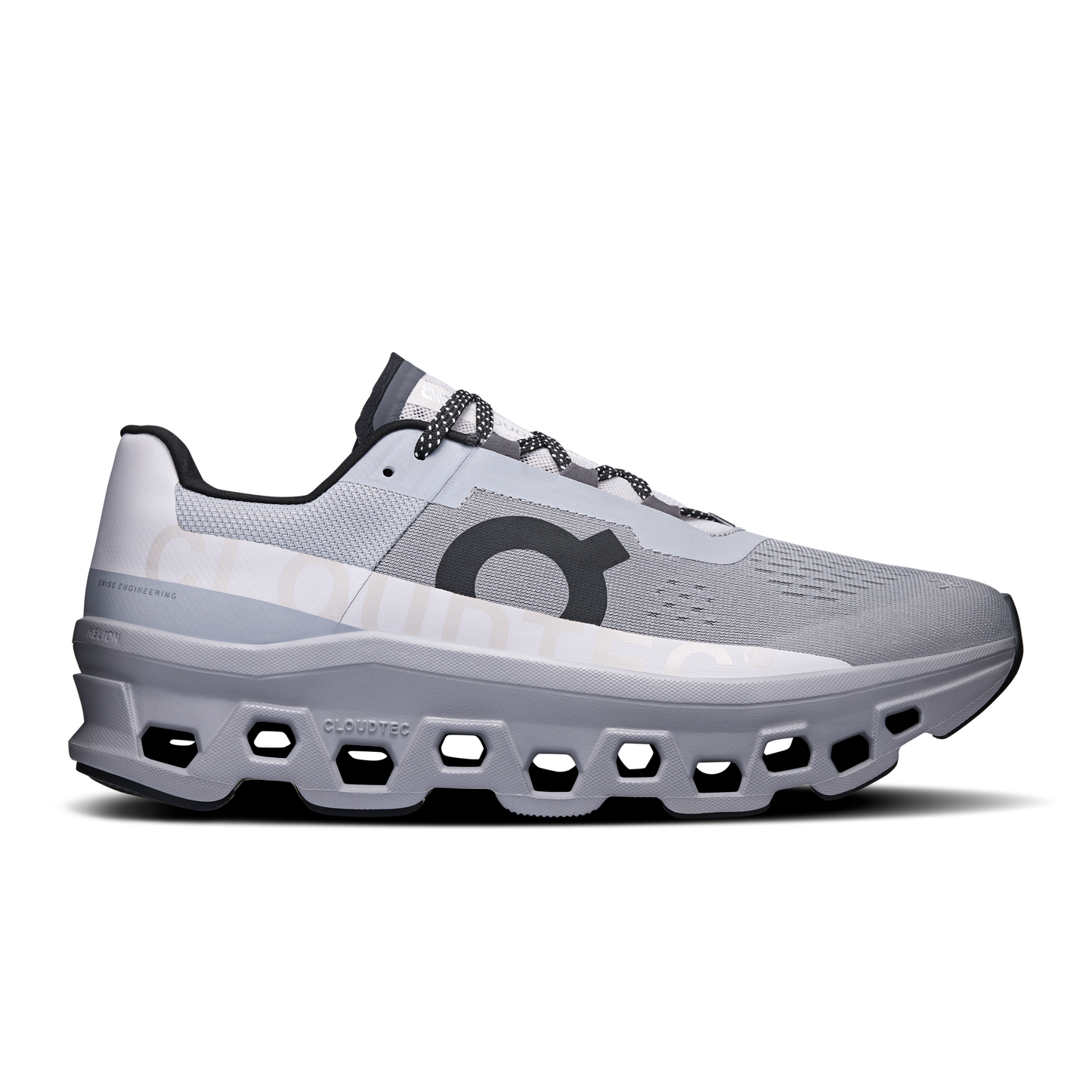 On Cloudmonster - Alloy | Silver