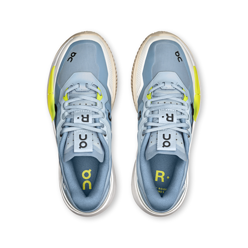 On THE ROGER Pro 2 Clay - Chambray | Lime