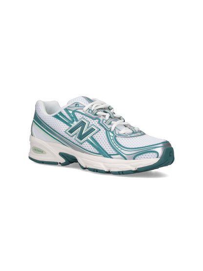 New Balance 740 - White / Marsh Green / Sea Salt