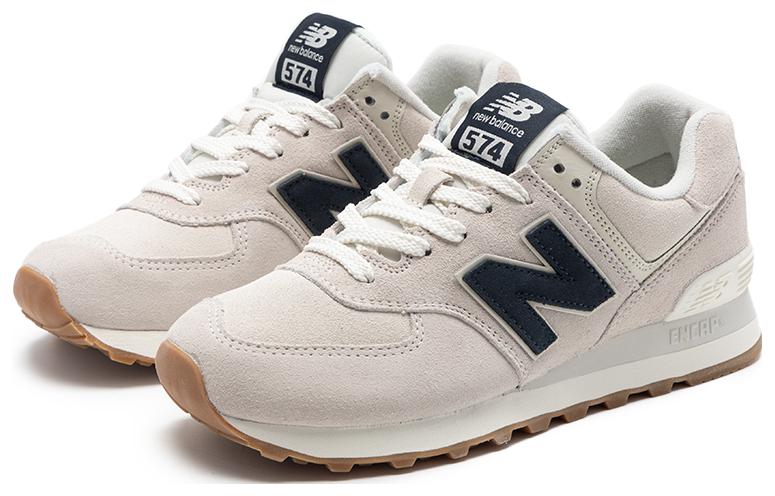 New Balance 574 - Sea Salt with Black