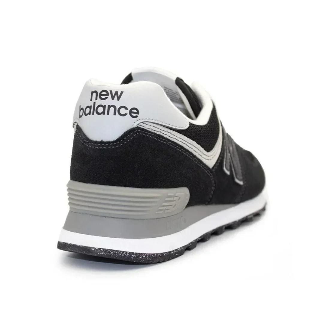 New Balance 574 - Black with white
