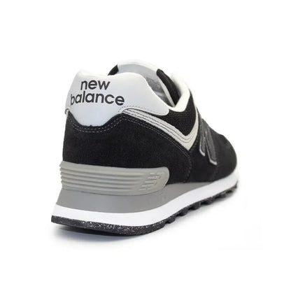 New Balance 574 - Black with white
