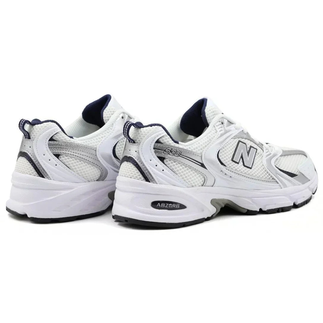 New Balance 530 - White with Natural Indigo