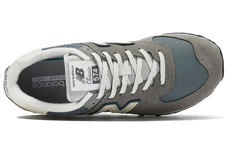 New Balance 574 - Grey with Sky Blue
