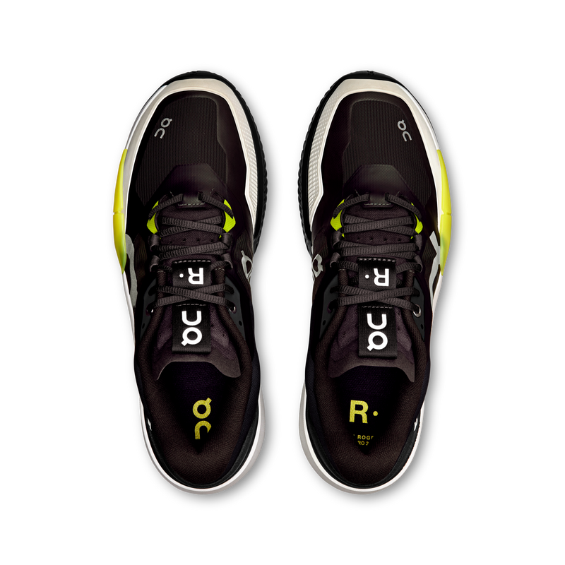 On THE ROGER Pro 2 Clay - Black | Lime