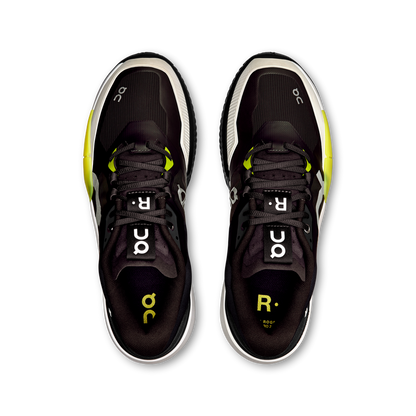 On THE ROGER Pro 2 Clay - Black | Lime