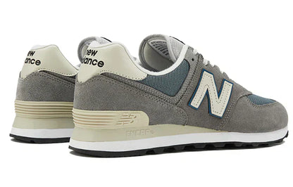 New Balance 574 - Grey with Sky Blue