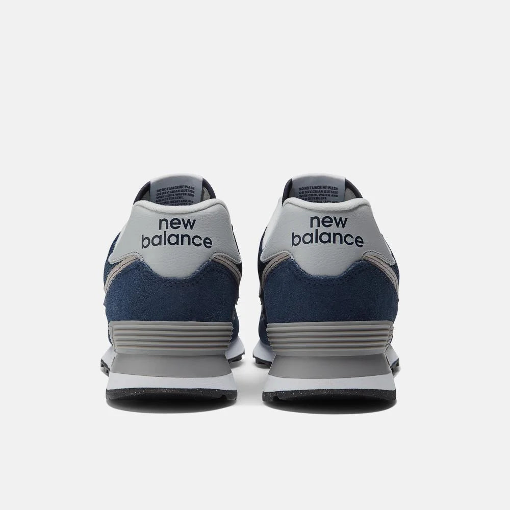 New Balance 574 - Navy with white