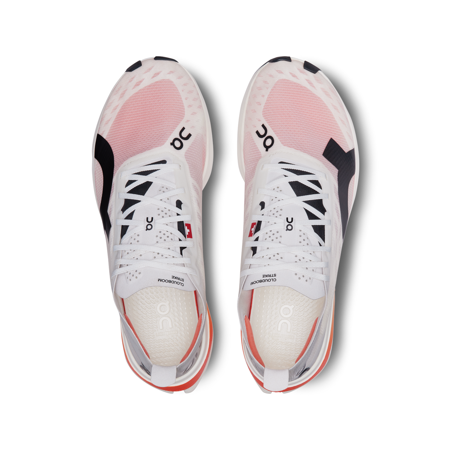 On Cloudboom Strike - White | Black