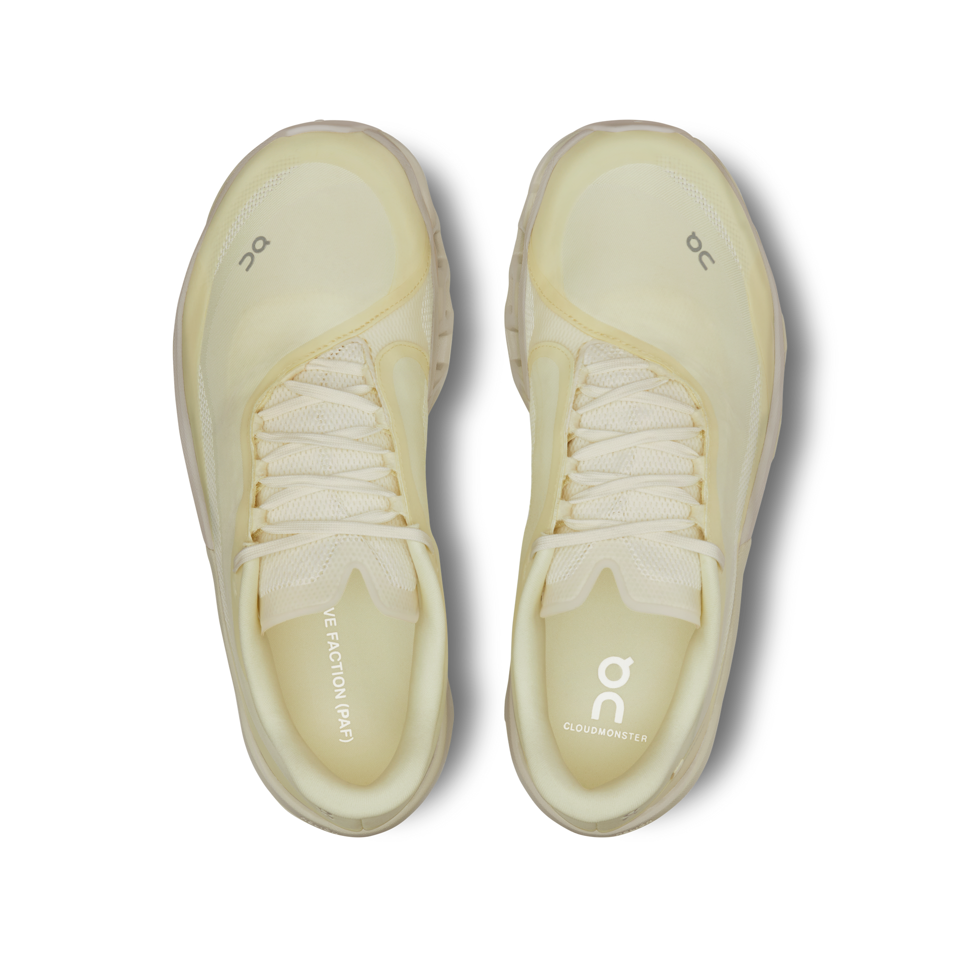On Cloudmonster 2 PAF - Seedling | White