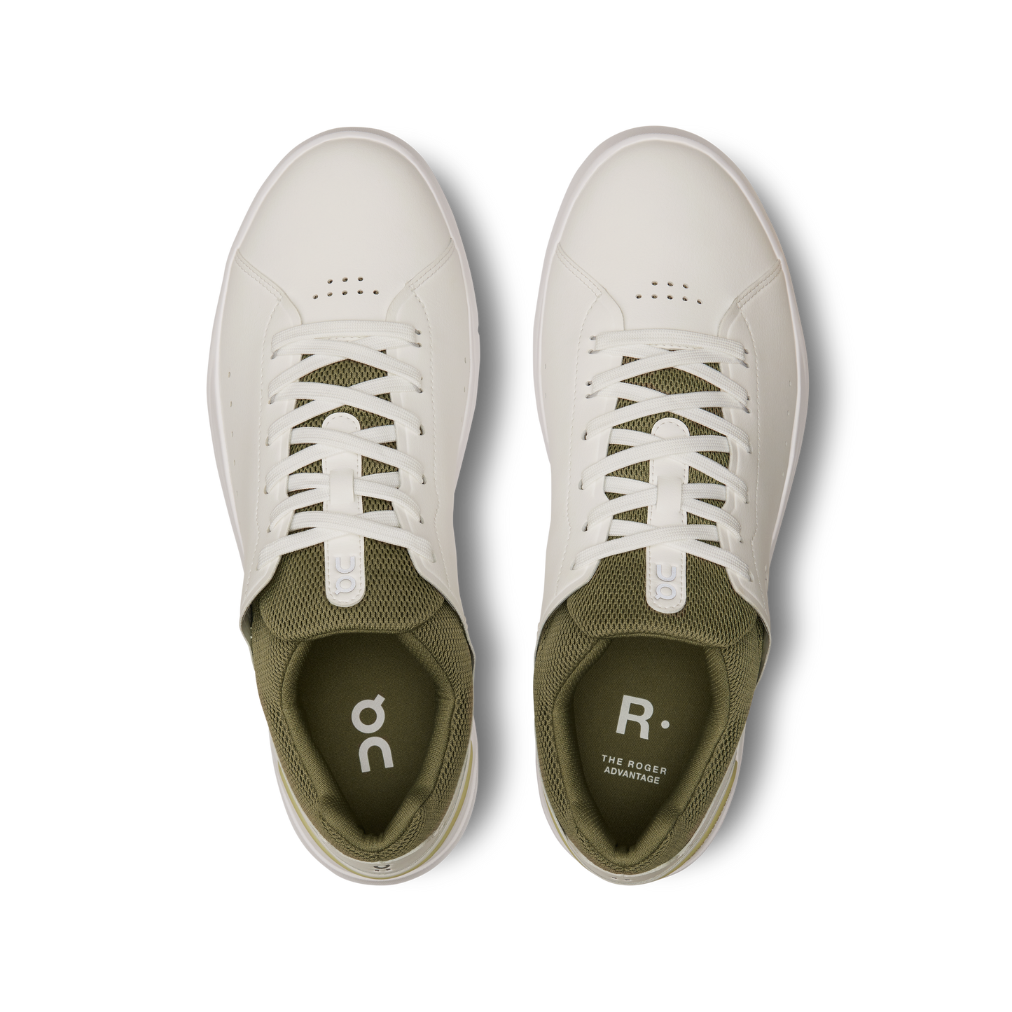 On THE ROGER Advantage - White | Olive