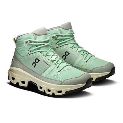 On Cloudrock Mid WP - Mineral | Aloe