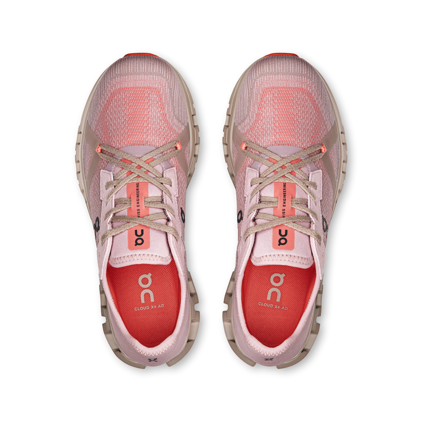 On Cloud X 4 AD - Mauve | Salmon