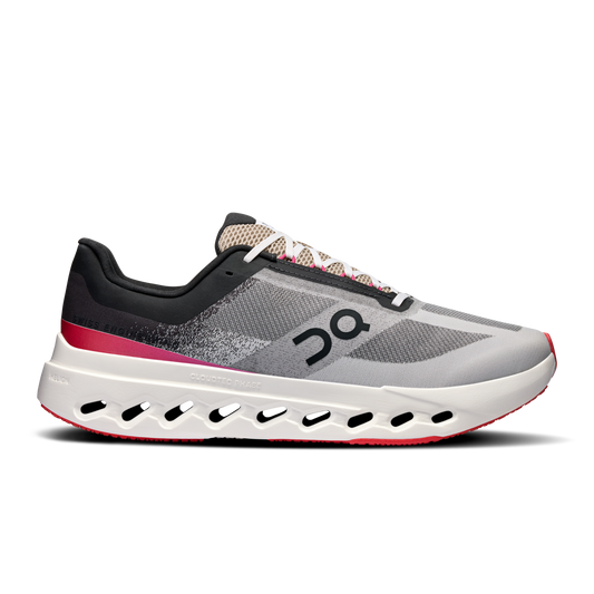 On Cloudsurfer Next - Black | Gray | Pink