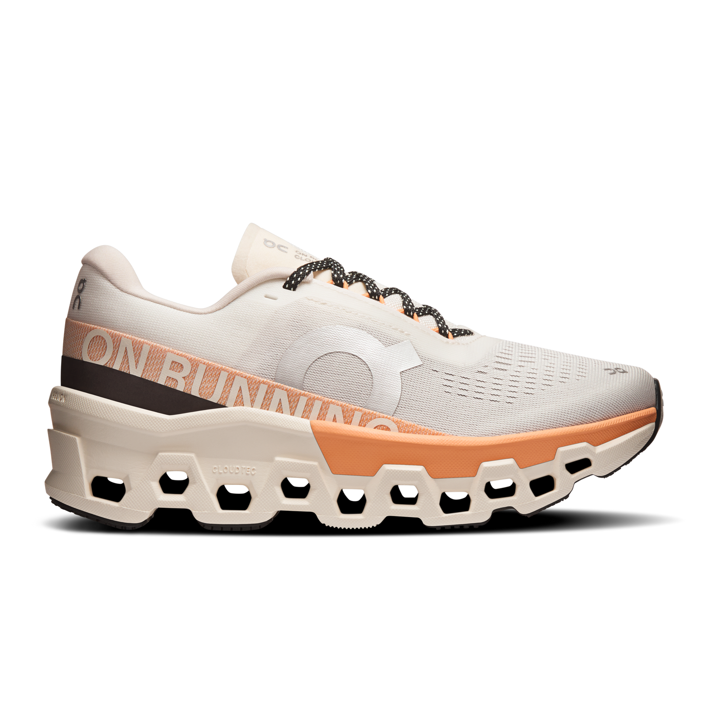 On Cloudmonster 2 - Ivory | Tangerine
