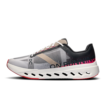 On Cloudsurfer Next - Black | Gray | Pink