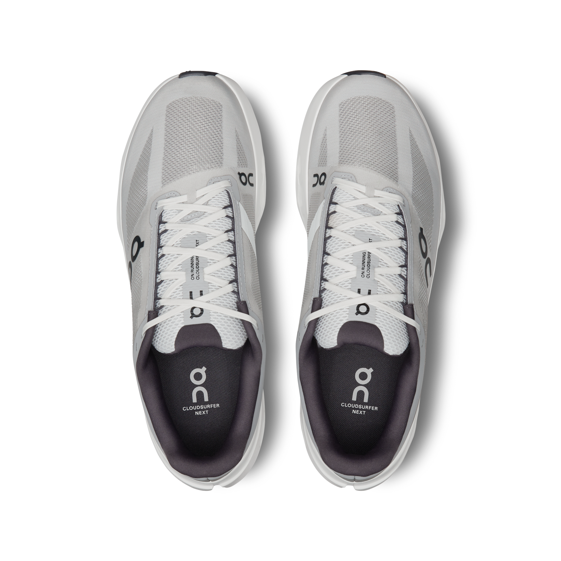 On Cloudsurfer Next - Glacier | White