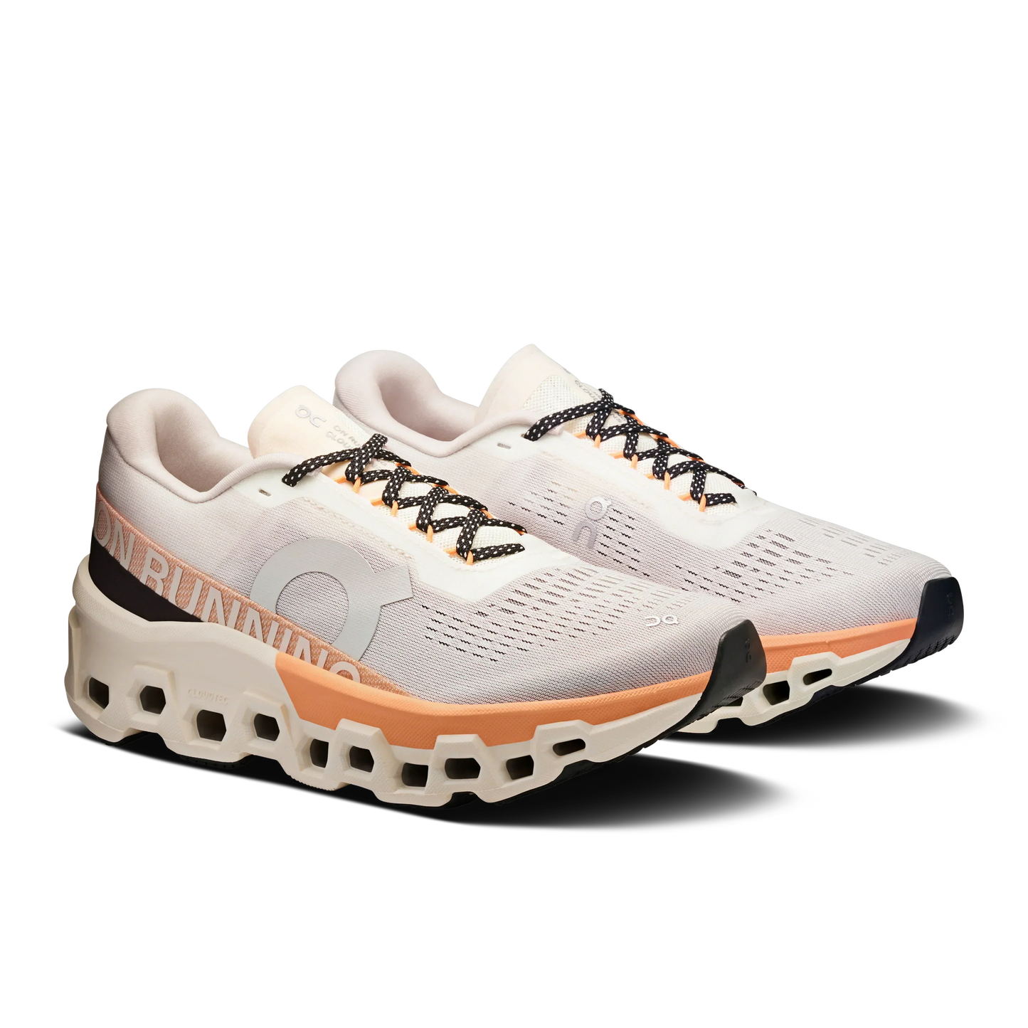 On Cloudmonster 2 - Ivory | Tangerine