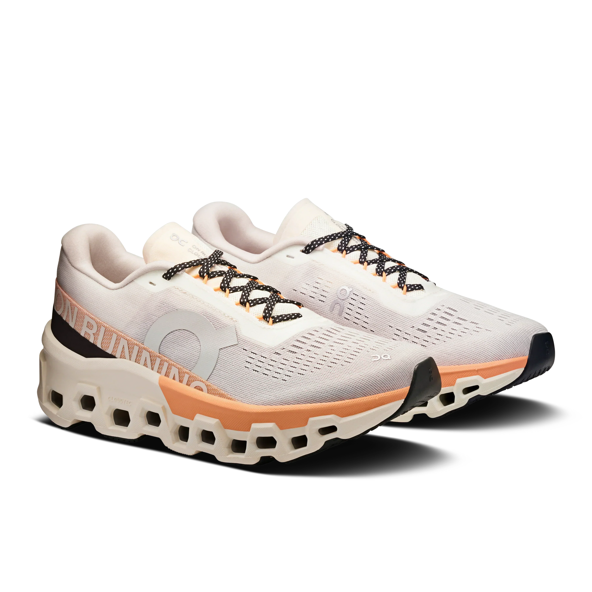 On Cloudmonster 2 - Ivory | Tangerine