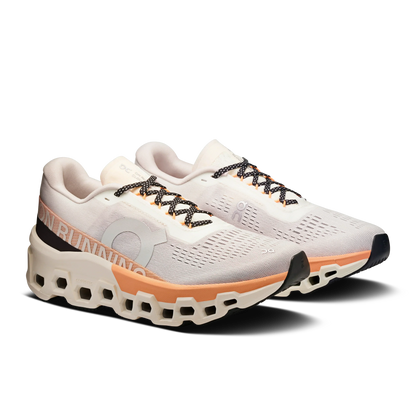 On Cloudmonster 2 - Ivory | Tangerine