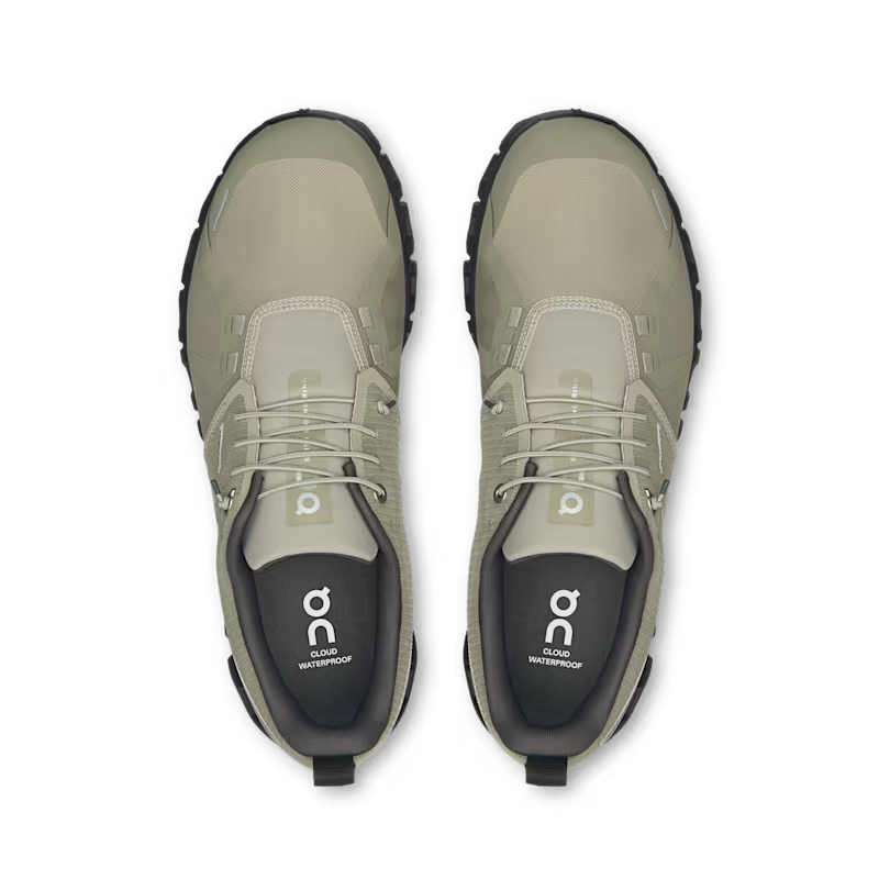 On Cloud 6 Waterproof Lifestyle - Olive/Espresso