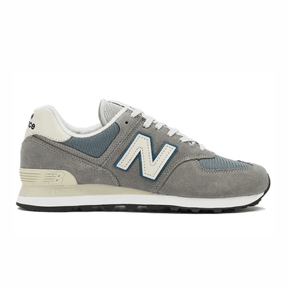 New Balance 574 - Grey with Sky Blue