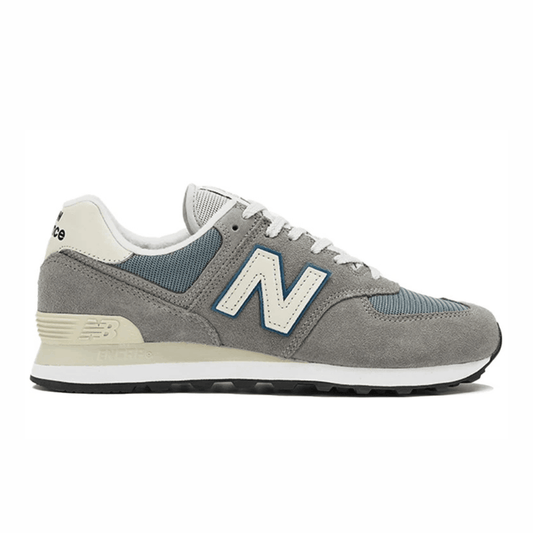 New Balance 574 - Grey with Sky Blue