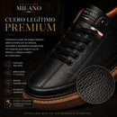 Milano zapatos de auténtico cuero italiano | 1 año de garantía
