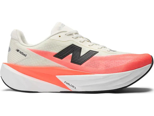 New Balance FuelCell Rebel v5 - Urgent Red / White / Sea Salt