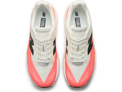 New Balance FuelCell Rebel v5 - Urgent Red / White / Sea Salt