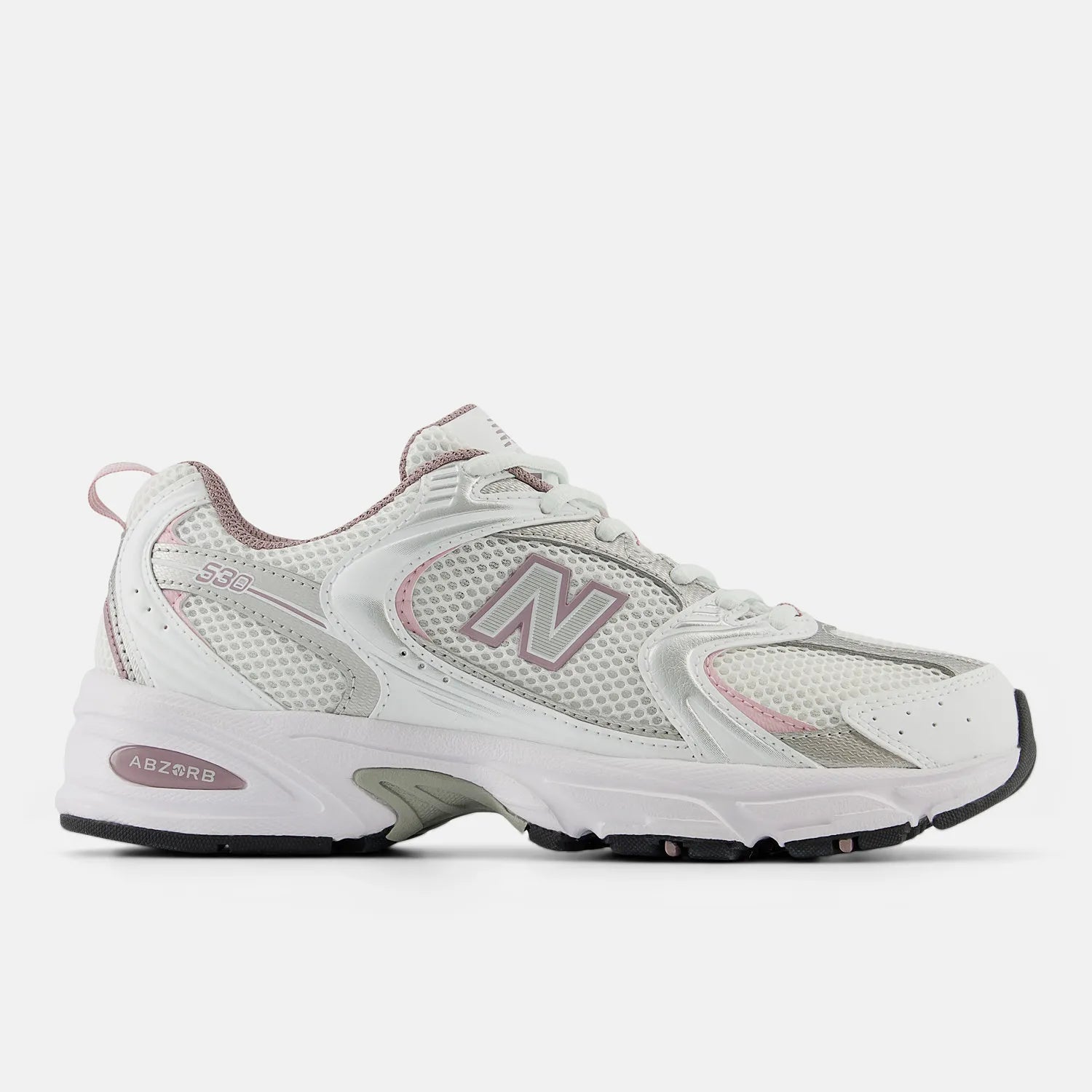 New Balance 530 - White / Silver Metallic