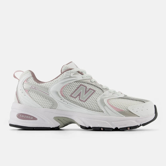 New Balance 530 - White / Silver Metallic