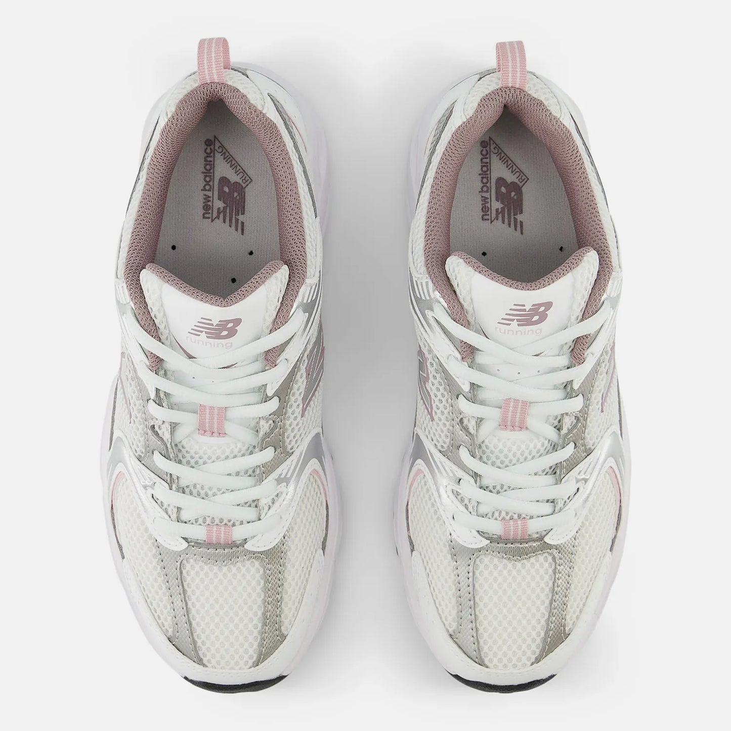 New Balance 530 - White / Silver Metallic