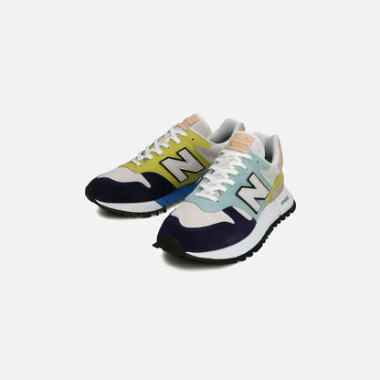 New Balance 1300 - Dark Purple / Off White / Yellow