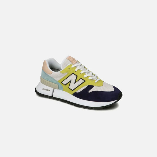 New Balance 1300 - Dark Purple / Off White / Yellow