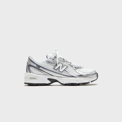 New Balance 740 - White / Silver Metallic