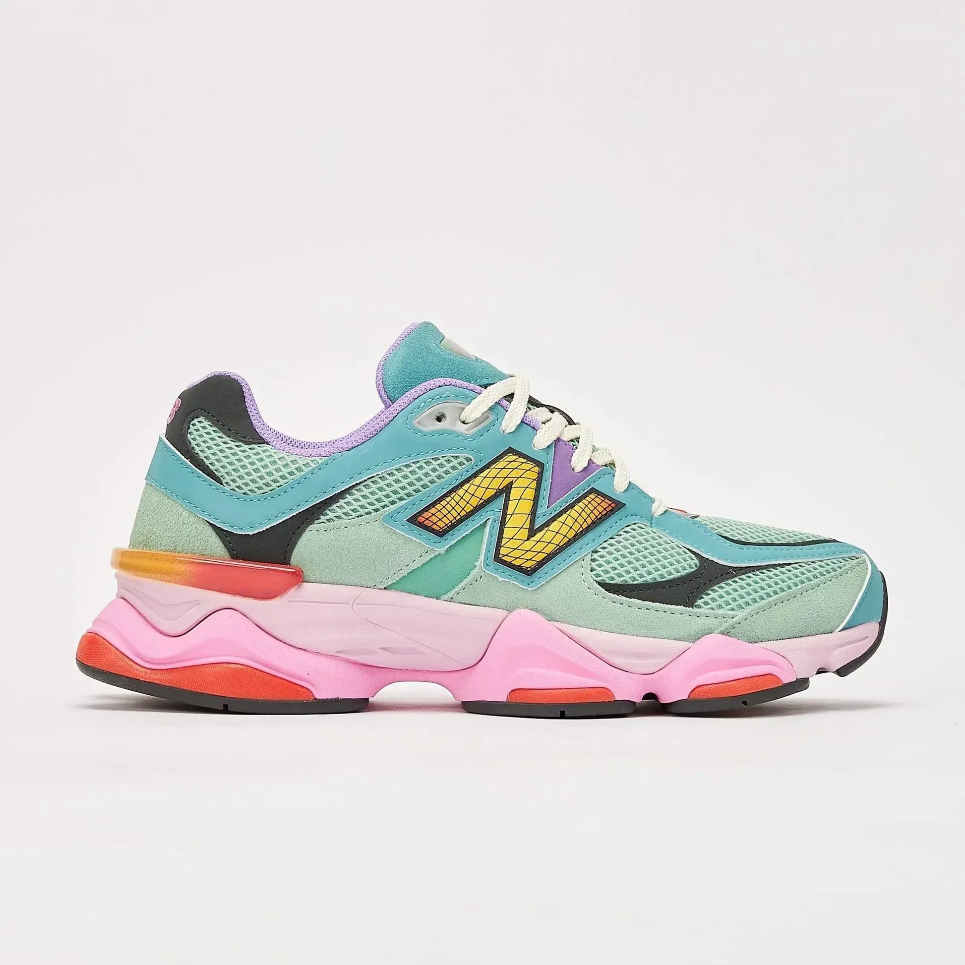 New Balance 9060 - Sage Leaf with Neo Flame