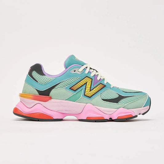 New Balance 9060 - Sage Leaf with Neo Flame