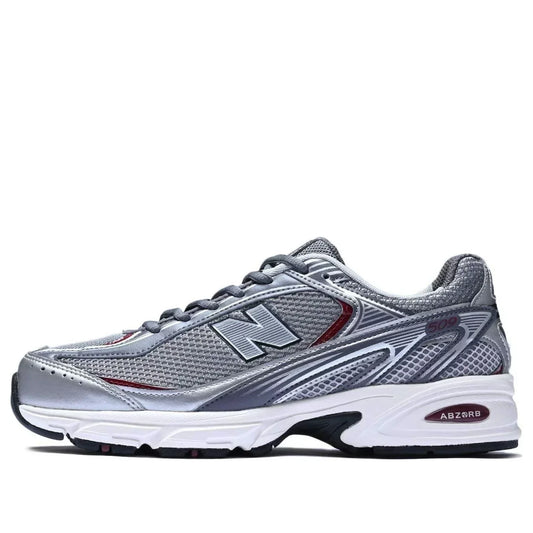 New Balance 509 - Silver / White / Red